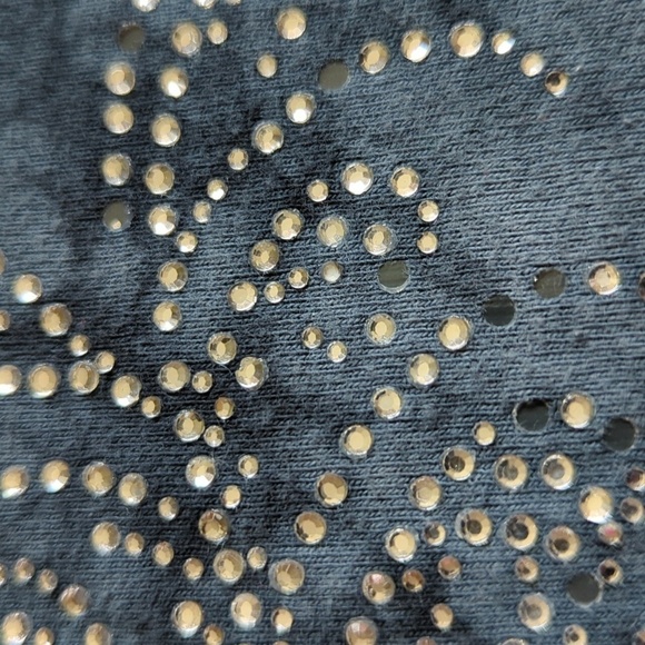 Y2K Sledge USA A New Kind Tie Dye Top Bling Made In USA Comb Cotton Large - Picture 4 of 10